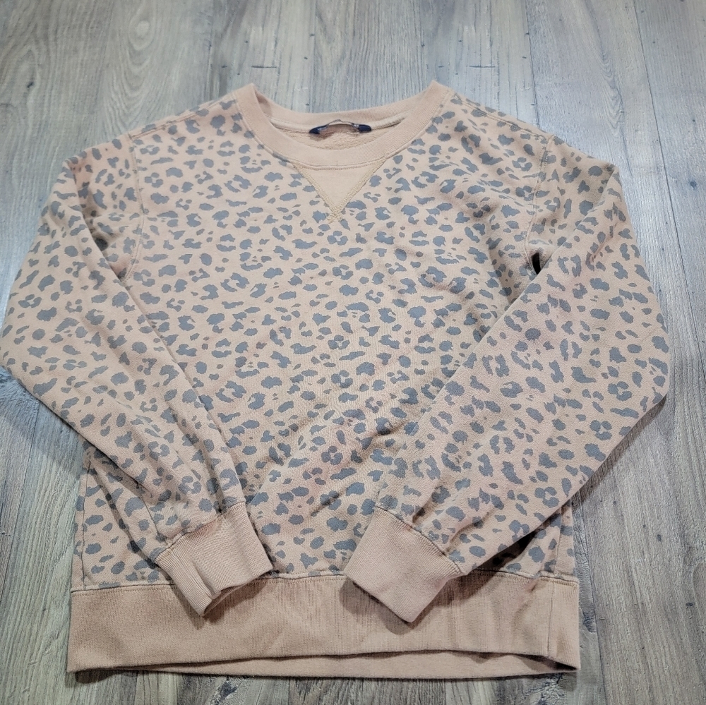 Abercrombie and fitch Leopard Crew size xs - Picture 1 of 4
